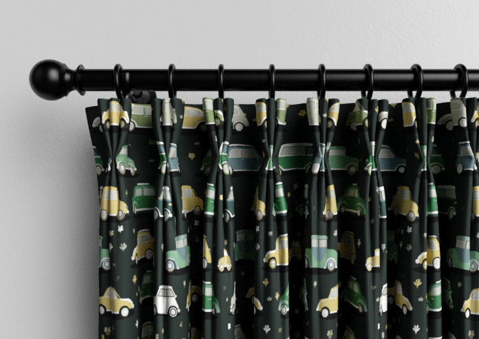 Roadtrip, Forest Green - Made to Measure Curtains - Image 11